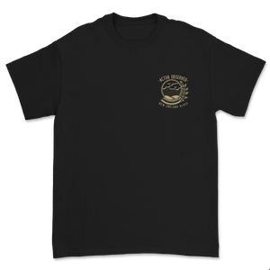 "Globe" T-Shirt in Black